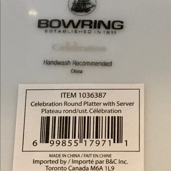 Celebration Platter with matching Server - Picture 3 of 3